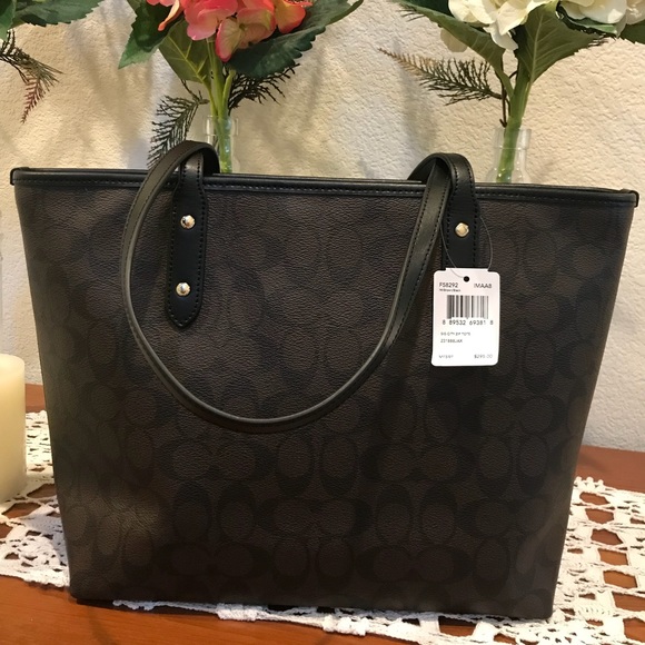 ❌SOLD❌Coach City Zip Tote - Picture 4 of 5